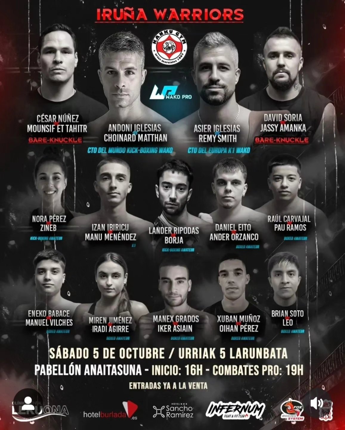 Ma&ntilde;ana tienes una cita con Iru&ntilde;a Warriors en el pabell&oacute;n Anaitasuna